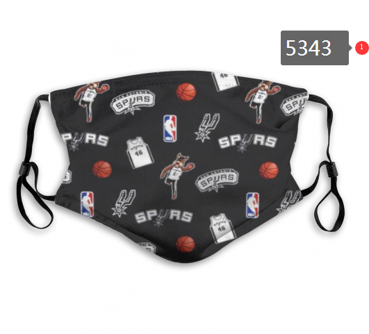 2020 NBA San Antonio Spurs #2 Dust mask with filter